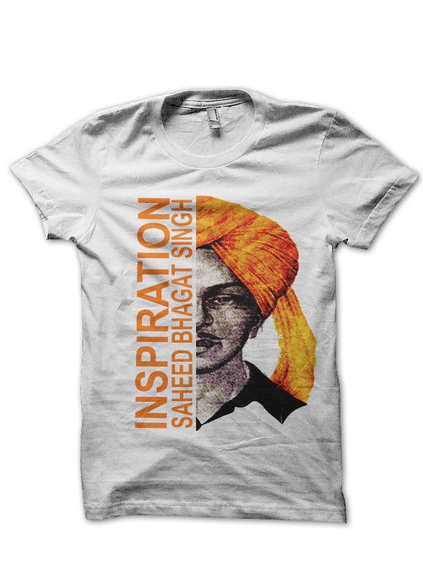 Bhagat Singh White T-Shirts, Hoodie, Sweatshirt - T-Shirt, Sweatshirt, Hoodie