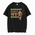 Bigfoot Frabbed My Weiner 0 Tshirts Sweater Unisex T-shirt, Sweatshirt, Hoodie, Long Sleeve Tee - T-Shirt, Sweatshirt, Hoodie