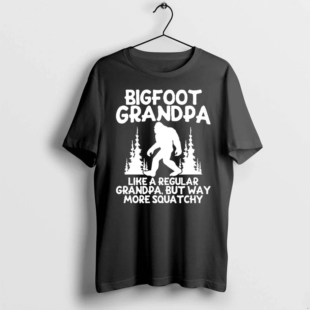 Bigfoot Grandpa Like A Regular Grandpa But Way More Squatchy 0 Tshirts Sweater Unisex T-shirt, Sweatshirt, Hoodie, Long Sleeve Tee - T-Shirt, Sweatshirt, Hoodie