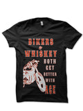 Biker Whiskey Both Gets Better Age Black T-Shirts, Hoodie, Sweatshirt - T-Shirt, Sweatshirt, Hoodie