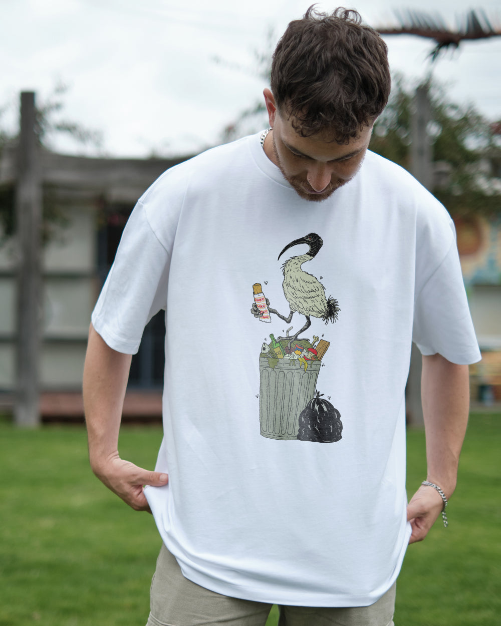 Bin Chicken T-Shirt Unisex T-shirt, Sweatshirt, Hoodie, Long Sleeve Tee - T-Shirt, Sweatshirt, Hoodie