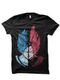 Dragonball Blue Vs Rose Black T-Shirts, Hoodie, Sweatshirt - T-Shirt, Sweatshirt, Hoodie