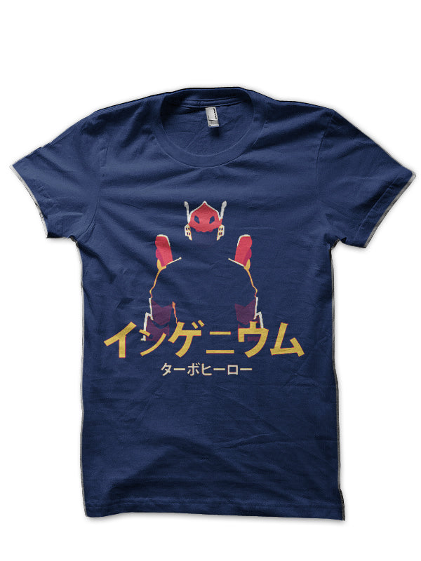 Boku No Hero Tenya Ingenium Half Sleeve Navy Blue T-Shirts, Hoodie, Sweatshirt - T-Shirt, Sweatshirt, Hoodie
