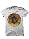 Bitcoin White Half Sleeve T-Shirts, Hoodie, Sweatshirt - T-Shirt, Sweatshirt, Hoodie