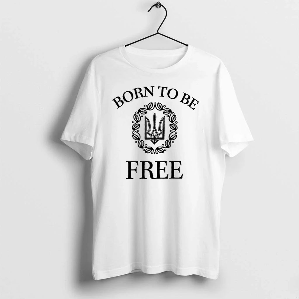 Born To Be Free Arms Of Ukraine 0 Tshirts Sweater Unisex T-shirt, Sweatshirt, Hoodie, Long Sleeve Tee - T-Shirt, Sweatshirt, Hoodie