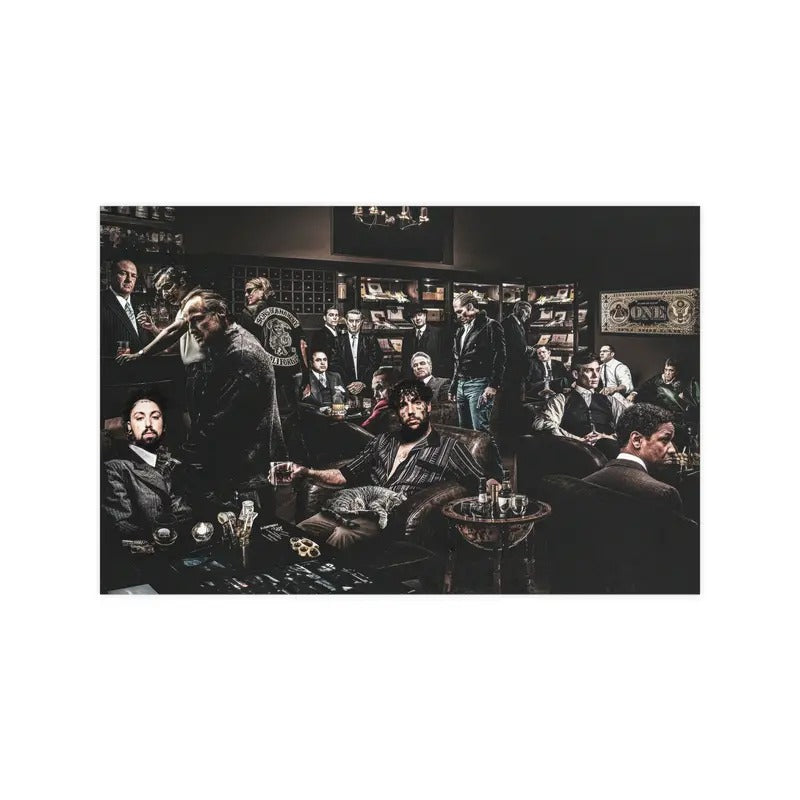 $Boy X Godfather Gangster Party Money Power Luxury Art Poster Painting House Ruby Da Cherry Scrim Print G59 Greyday Fans T-Shirts, Hoodie, Sweatshirt - T-Shirt, Sweatshirt, Hoodie