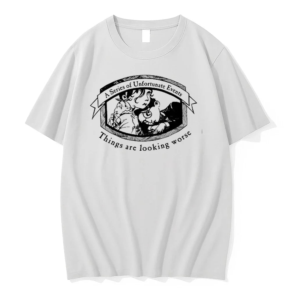 Brett Helquist A Seris Of Unfortunate Events Things Are Looking Worse 0 Tshirts Sweater Unisex T-shirt, Sweatshirt, Hoodie, Long Sleeve Tee - T-Shirt, Sweatshirt, Hoodie