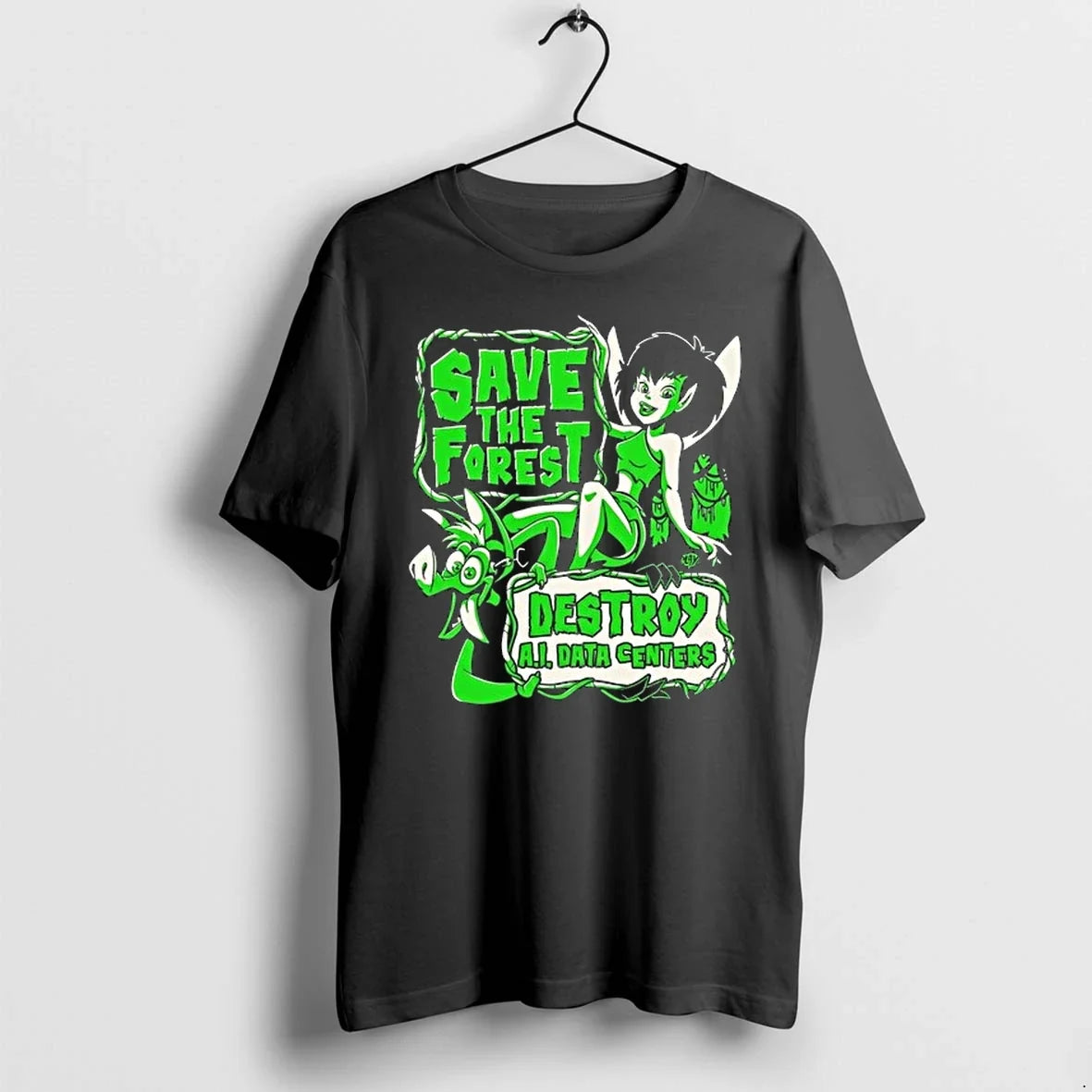 Crysta Save The Forest Destroy Ai Data Centers 0 Tshirts Sweater Unisex T-shirt, Sweatshirt, Hoodie, Long Sleeve Tee - T-Shirt, Sweatshirt, Hoodie
