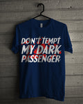 Dark Passenger Navy Blue (Black & Red Available) T-Shirts, Hoodie, Sweatshirt - T-Shirt, Sweatshirt, Hoodie