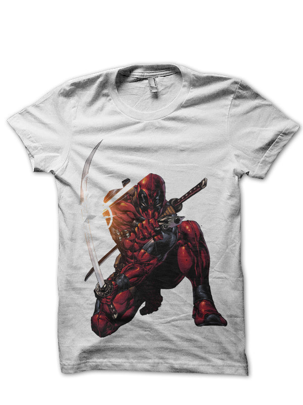 Deadpool Merc White T-Shirts, Hoodie, Sweatshirt - T-Shirt, Sweatshirt, Hoodie