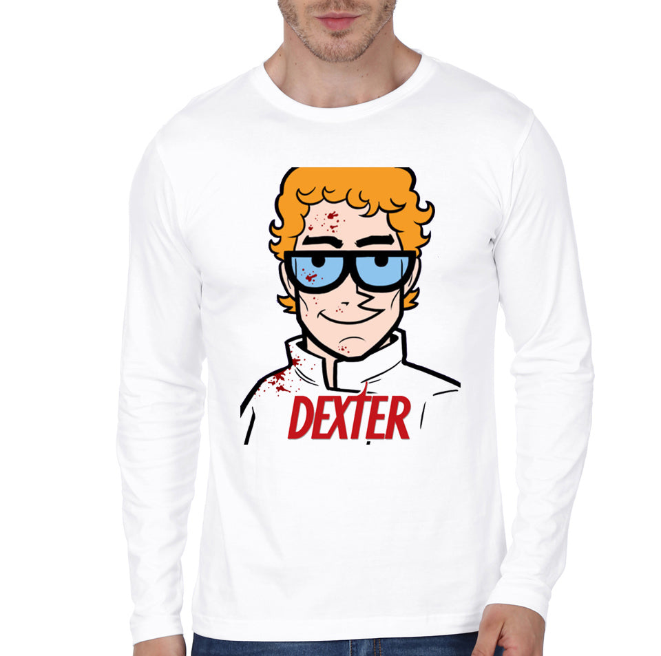 Dexter White Full Sleeve T-Shirts, Hoodie, Sweatshirt - T-Shirt, Sweatshirt, Hoodie