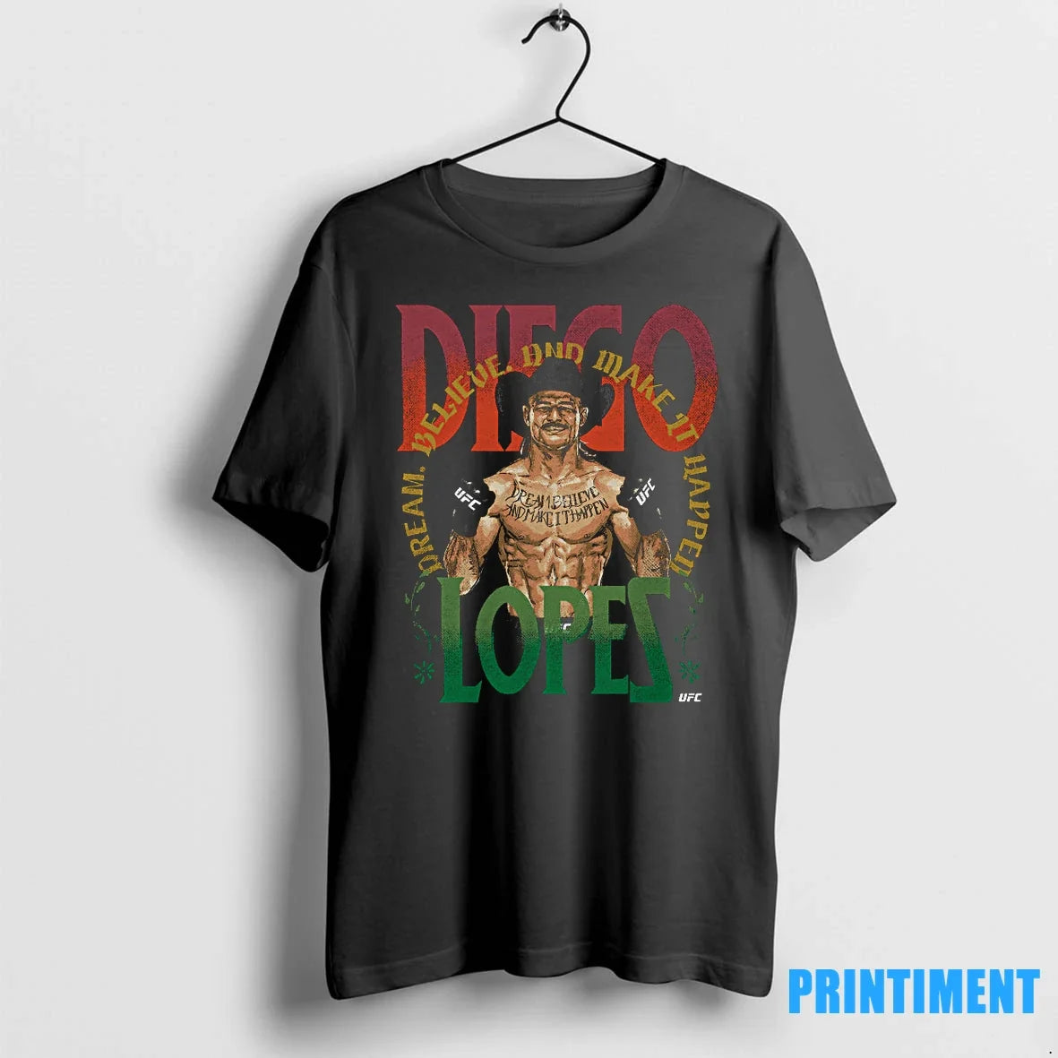 Diego Lopes T Shirt Active Ufc Fighter 03 Tshirts Sweater Unisex T-shirt, Sweatshirt, Hoodie, Long Sleeve Tee - T-Shirt, Sweatshirt, Hoodie