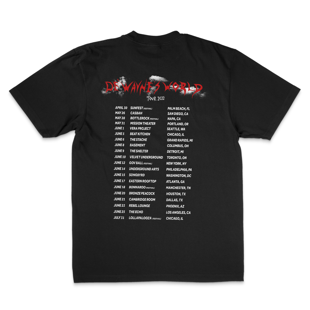 DE'WAYNE DIE OUT HERE TOUR SHORT SLEEVE T-Shirts, Hoodie, Sweatshirt - T-Shirt, Sweatshirt, Hoodie