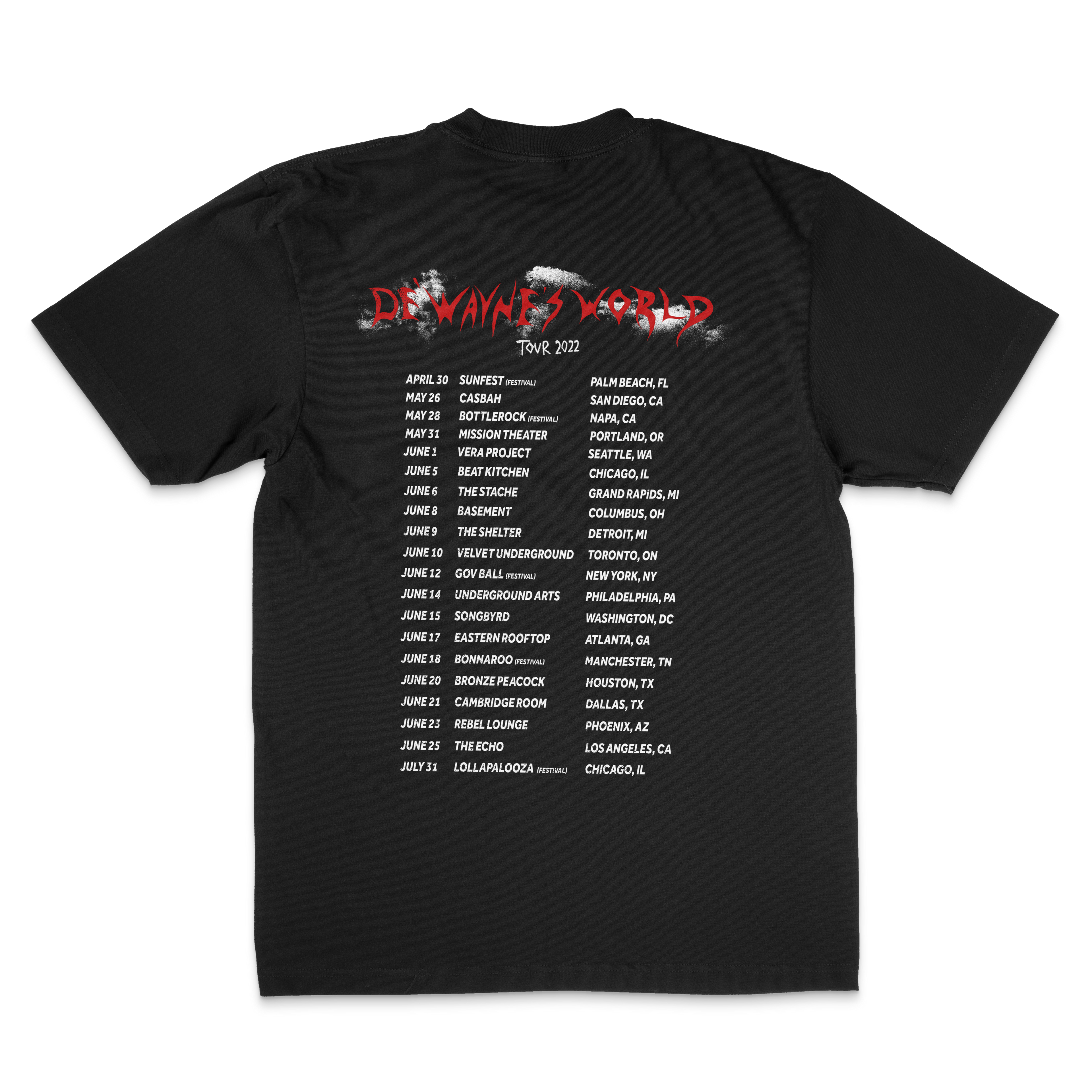 DE'WAYNE DIE OUT HERE TOUR SHORT SLEEVE T-Shirts, Hoodie, Sweatshirt - T-Shirt, Sweatshirt, Hoodie