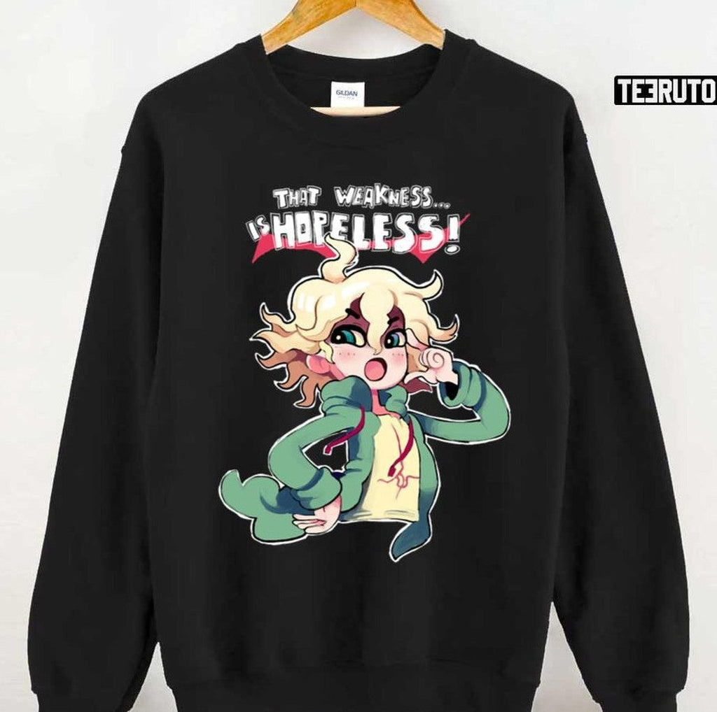 That Weakness Is Hopeless Danganronpa Nagito Komaeda T-Shirts, Hoodie, Sweatshirt - T-Shirt, Sweatshirt, Hoodie