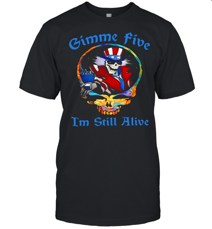 Grateful Dead Gimme Five Still Alive Unisex T-shirt, Sweatshirt, Hoodie - T-Shirt, Sweatshirt, Hoodie