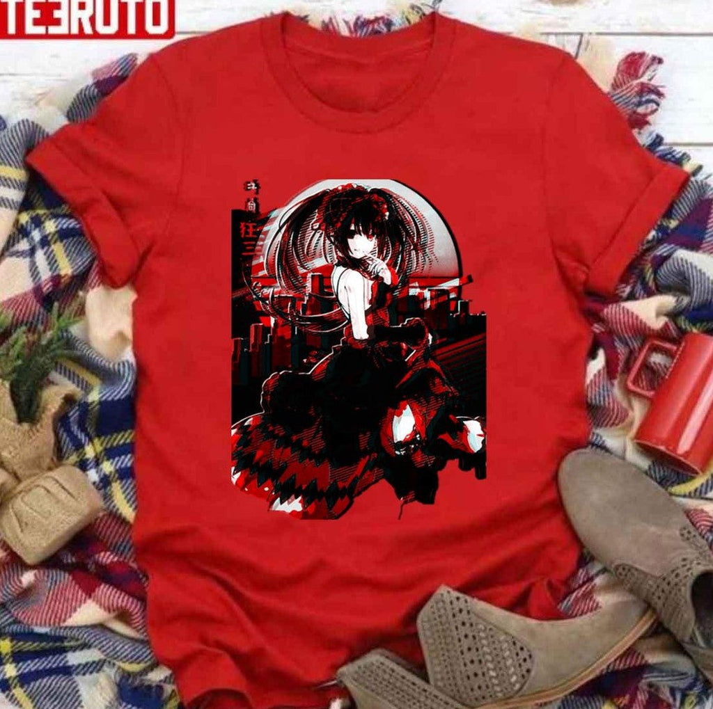 Anime Creepy Kurumi Tokisaki Date Live Fanart T-Shirts, Hoodie, Sweatshirt - T-Shirt, Sweatshirt, Hoodie
