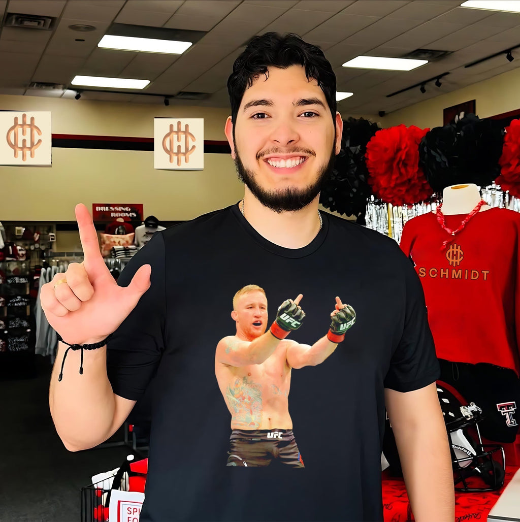 Justin Gaethje Ufc fighter mma mixed martial arts shirt Unisex T-shirt, Sweatshirt, Hoodie, Long Sleeve Tee - T-Shirt, Sweatshirt, Hoodie