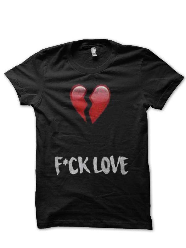 F*Ck Love Black Half Sleeve T-Shirts, Hoodie, Sweatshirt - T-Shirt, Sweatshirt, Hoodie