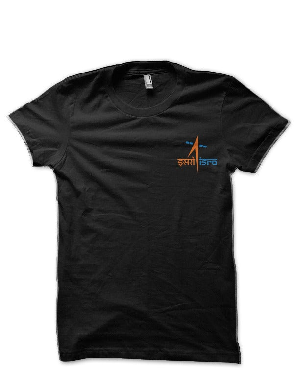 Isro Black Half Sleeve T-Shirts, Hoodie, Sweatshirt - T-Shirt, Sweatshirt, Hoodie