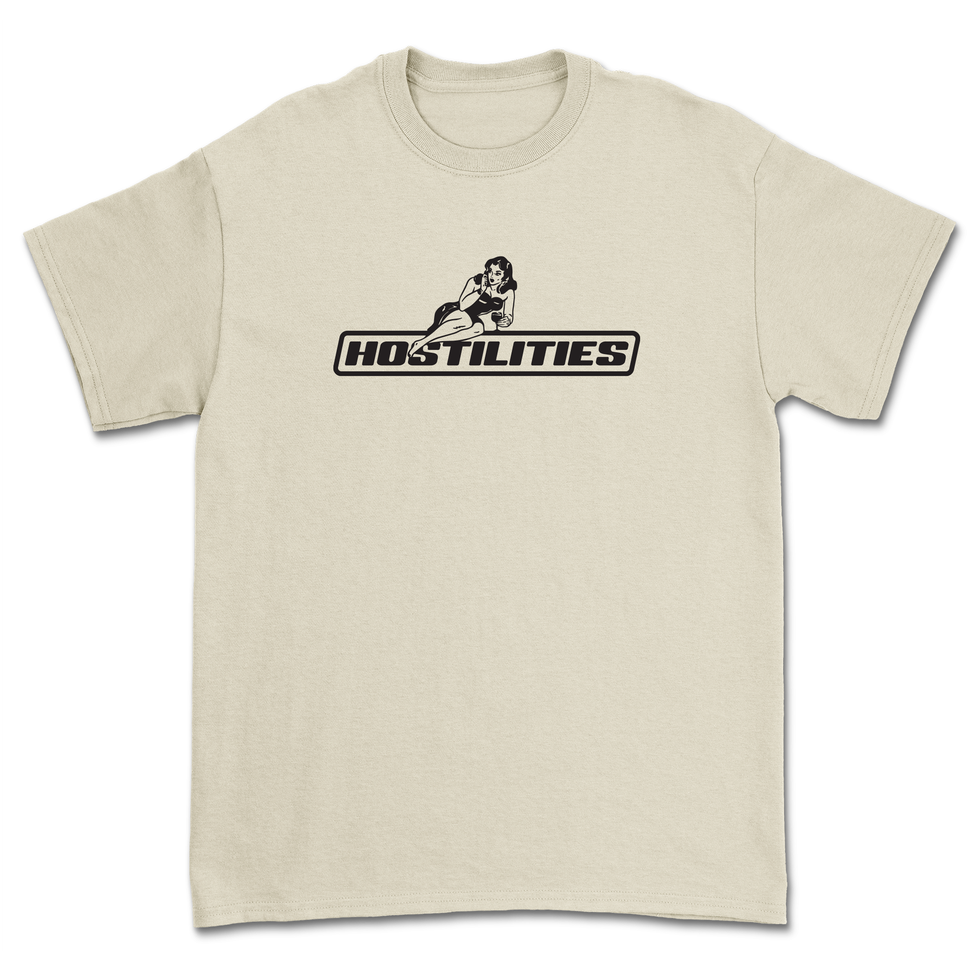 Hostilities Pinup T-Shirts, Hoodie, Sweatshirt - T-Shirt, Sweatshirt, Hoodie