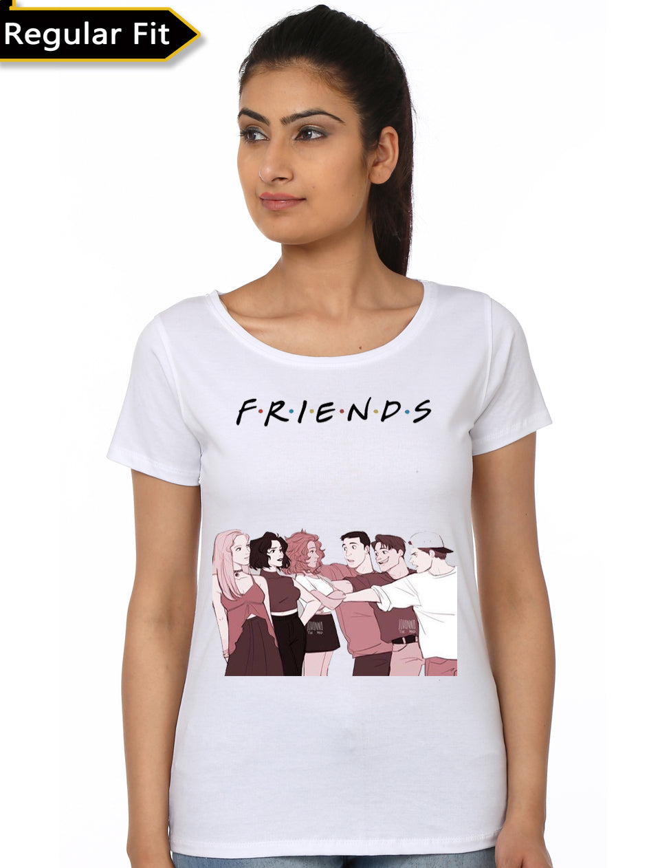 Friends White T-Shirts, Hoodie, Sweatshirt - T-Shirt, Sweatshirt, Hoodie