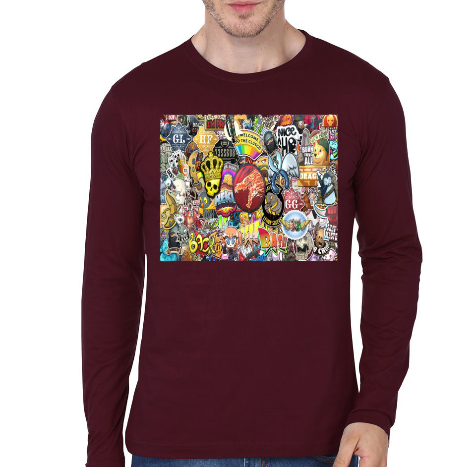 CS:GO Stickers Full Sleeve T-Shirts, Hoodie, Sweatshirt - T-Shirt, Sweatshirt, Hoodie