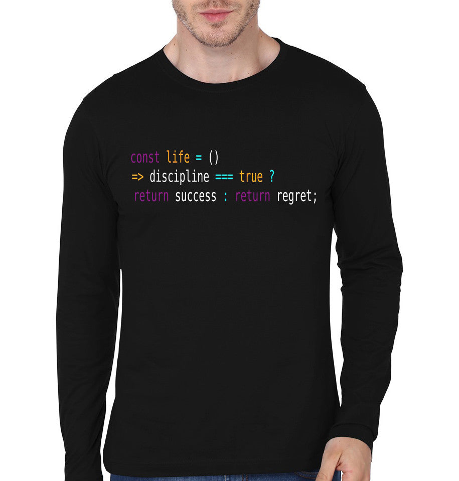 Const Life Black Full Sleeve T-Shirts, Hoodie, Sweatshirt - T-Shirt, Sweatshirt, Hoodie