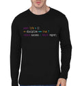 Const Life Black Full Sleeve T-Shirts, Hoodie, Sweatshirt - T-Shirt, Sweatshirt, Hoodie
