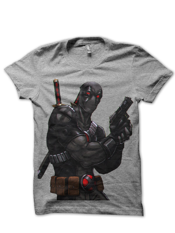 Deadpool Grey (Light Blue & White Available) T-Shirts, Hoodie, Sweatshirt - T-Shirt, Sweatshirt, Hoodie
