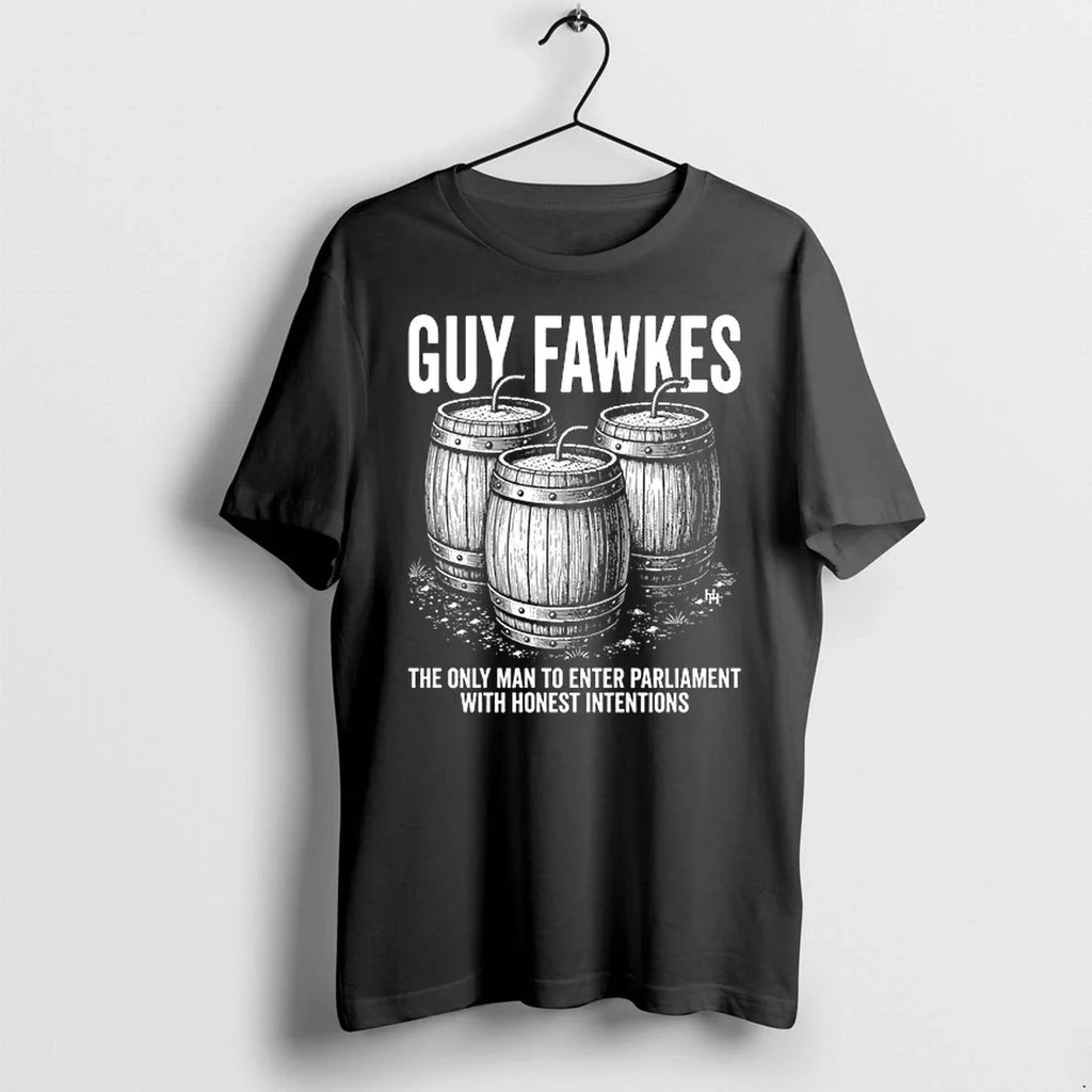 Guy Fawkes The Only Man To Enter Parliament With Honest Intentions 0 Tshirts Sweater Unisex T-shirt, Sweatshirt, Hoodie, Long Sleeve Tee - T-Shirt, Sweatshirt, Hoodie