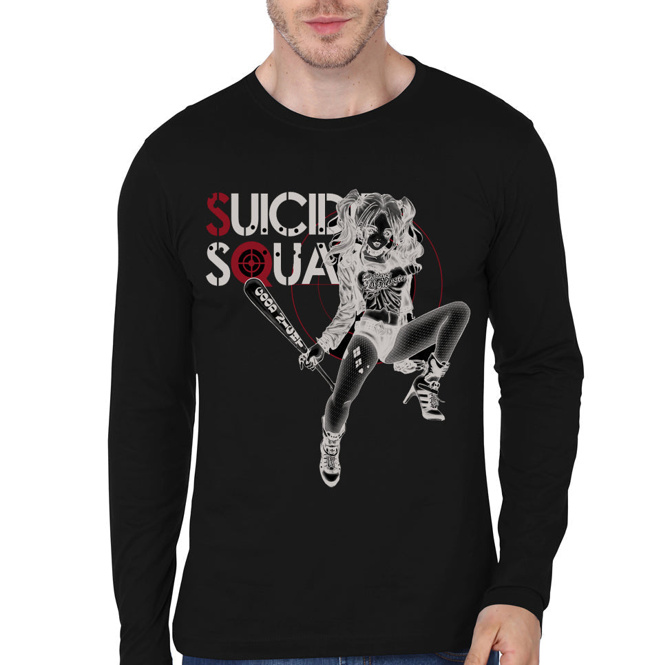 Suicide Squad Black Full Sleeve Style002 T-Shirts, Hoodie, Sweatshirt - T-Shirt, Sweatshirt, Hoodie