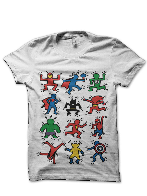 Haring Heroes White T-Shirts, Hoodie, Sweatshirt - T-Shirt, Sweatshirt, Hoodie