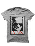 HERO Grey Melange T-Shirts, Hoodie, Sweatshirt - T-Shirt, Sweatshirt, Hoodie