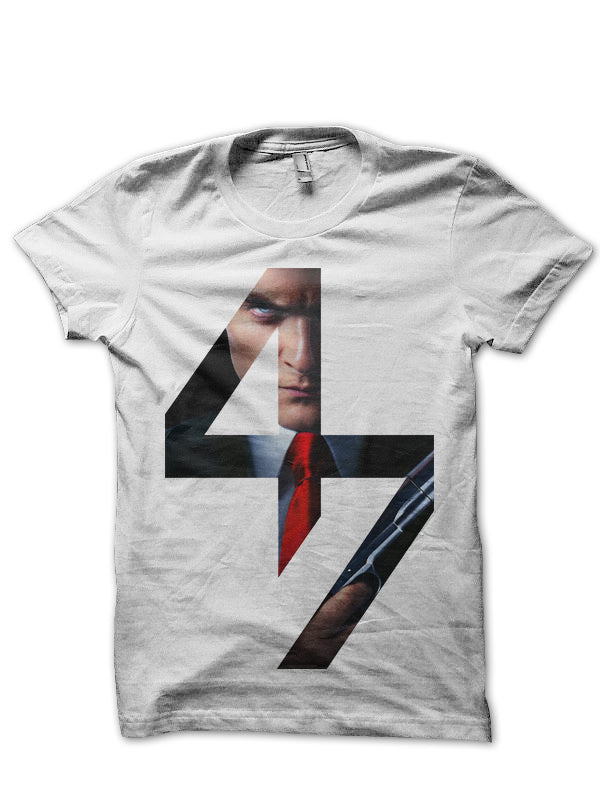 Hitman Codename 47 White T-Shirts, Hoodie, Sweatshirt - T-Shirt, Sweatshirt, Hoodie