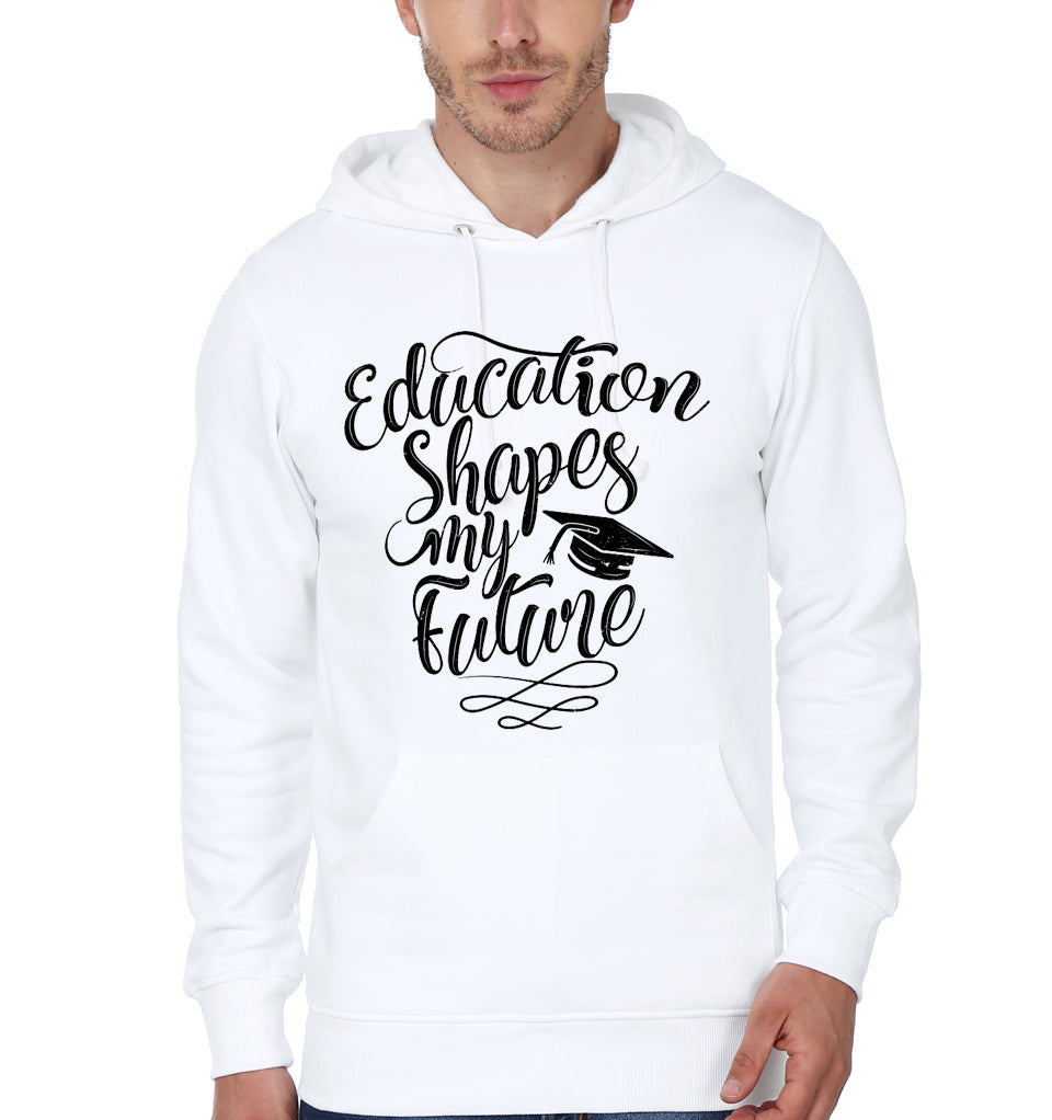 Education Shapes My Future Education White T-Shirts, Hoodie, Sweatshirt - T-Shirt, Sweatshirt, Hoodie