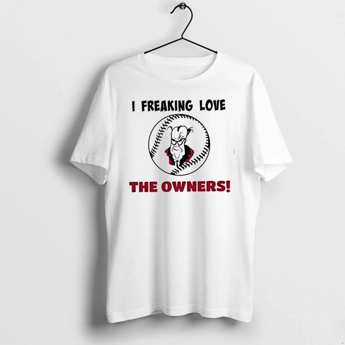 I Freaking Love The Owners Baseball 0 Tshirts Sweater Unisex T-shirt, Sweatshirt, Hoodie, Long Sleeve Tee - T-Shirt, Sweatshirt, Hoodie