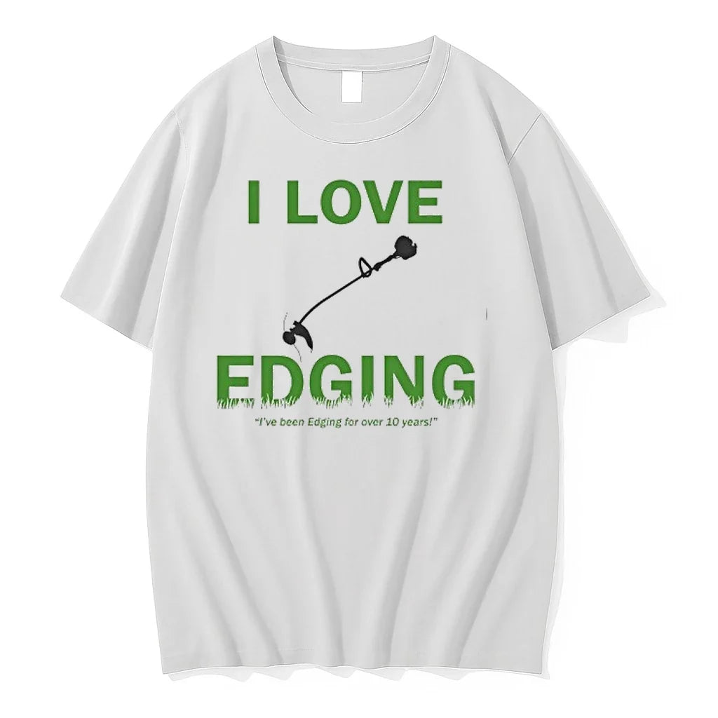 I Love Edging Ive Been Edding For Over 10 Years 0 Tshirts Sweater Unisex T-shirt, Sweatshirt, Hoodie, Long Sleeve Tee - T-Shirt, Sweatshirt, Hoodie