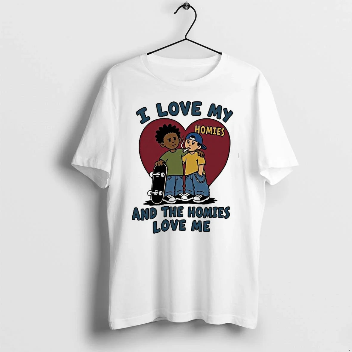 I Love My Homies And The Homies Love Me 0 Tshirts Sweater Unisex T-shirt, Sweatshirt, Hoodie, Long Sleeve Tee - T-Shirt, Sweatshirt, Hoodie