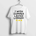 I Wish Summer Lasted Longer 0 Tshirts Sweater Unisex T-shirt, Sweatshirt, Hoodie, Long Sleeve Tee - T-Shirt, Sweatshirt, Hoodie