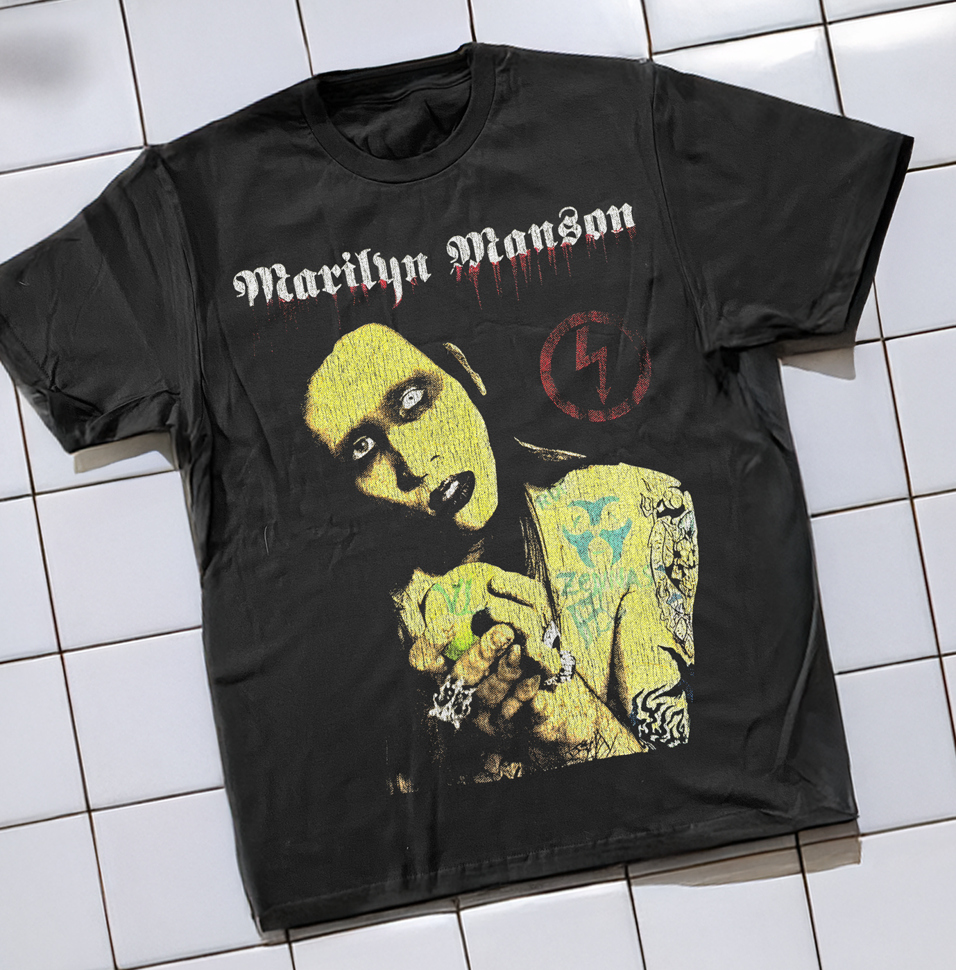 90'S MARILYN MANSON BOOT WASHED BLACK T-Shirts, Hoodie, Sweatshirt - T-Shirt, Sweatshirt, Hoodie