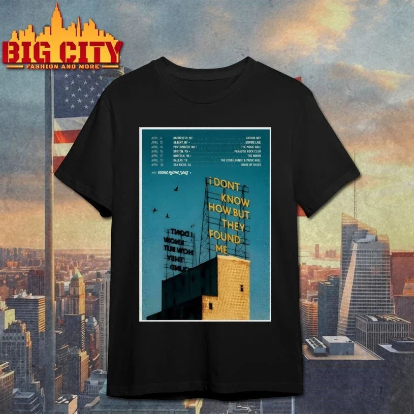 iDKHOW BUT THEY FOUND ME Tour April 2026 Poster shirt Unisex T-shirt, Sweatshirt, Hoodie, Long Sleeve Tee - T-Shirt, Sweatshirt, Hoodie