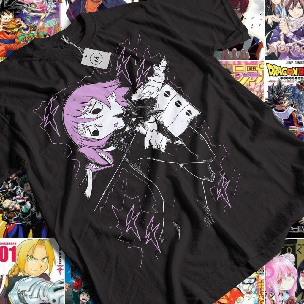 Soul Eater Crona Fan Made Anime Manga Atsushi Ohkubo Shinigami Jersey Short Sleeve Tee - T-Shirt, Sweatshirt, Hoodie