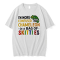 Im More Confused Than Chameleon In A Bag Of Skittles 0 Tshirts Sweater Unisex T-shirt, Sweatshirt, Hoodie, Long Sleeve Tee - T-Shirt, Sweatshirt, Hoodie