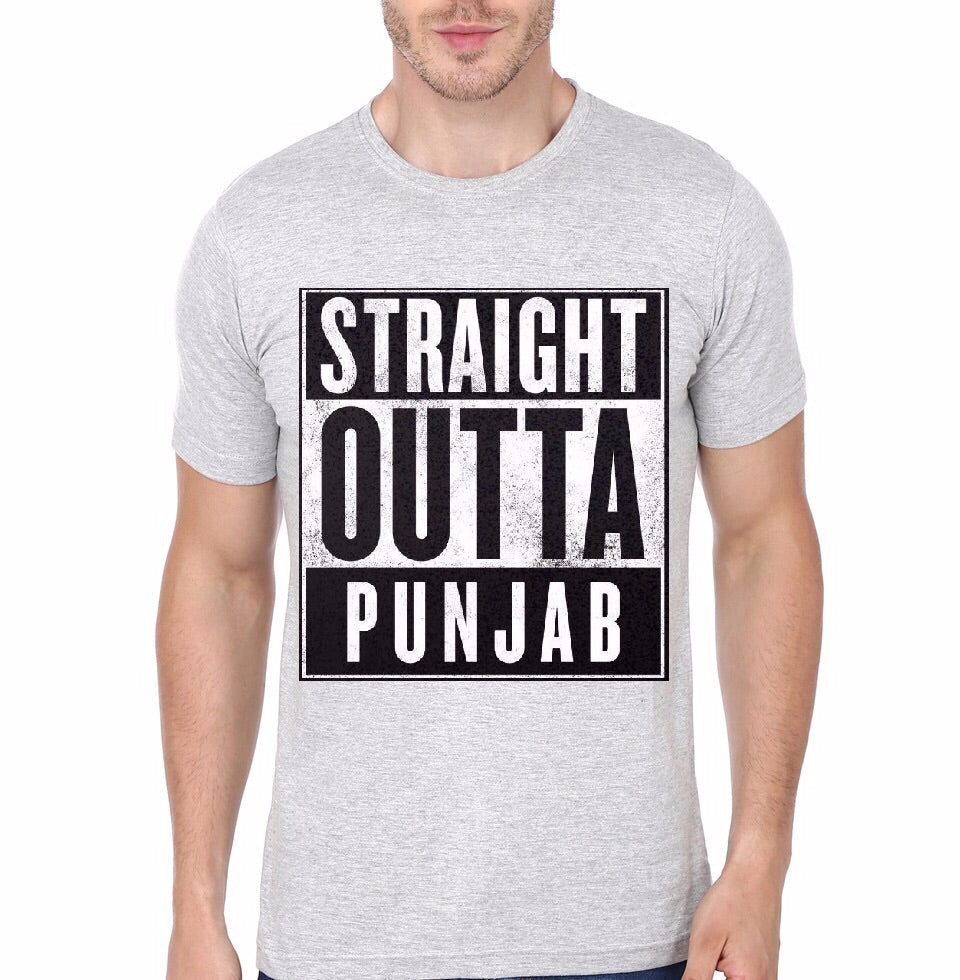 Straight Outta Punjab Grey T-Shirts, Hoodie, Sweatshirt - T-Shirt, Sweatshirt, Hoodie