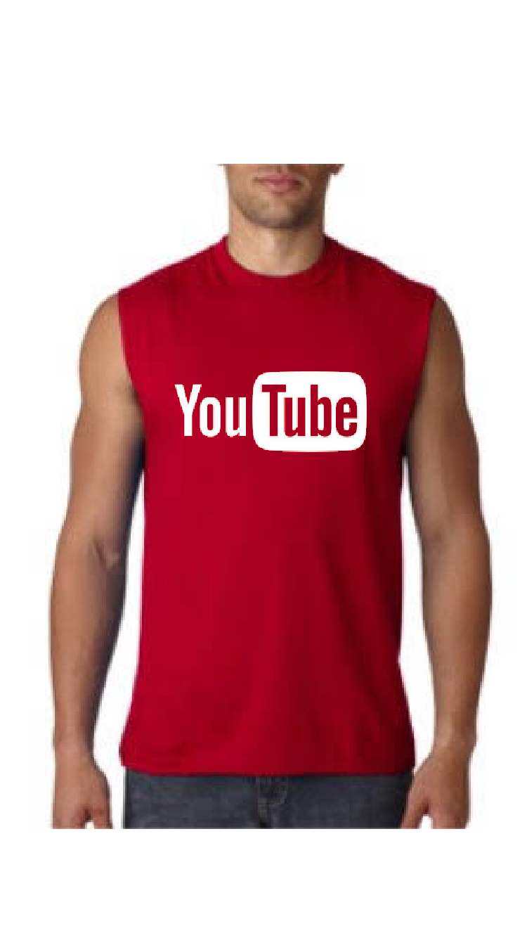 YouTube Red Sleeveless T-Shirts, Hoodie, Sweatshirt - T-Shirt, Sweatshirt, Hoodie