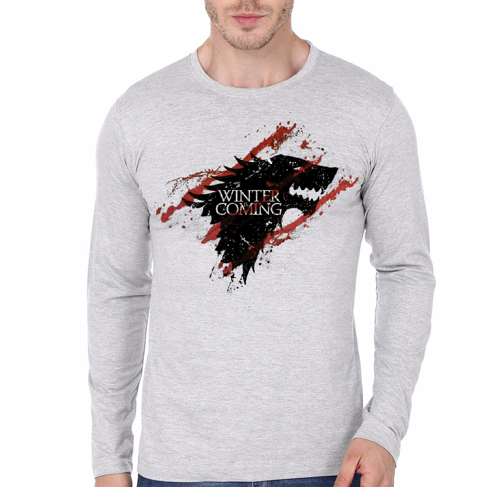Bloody Winter Grey Full Sleeve T-Shirts, Hoodie, Sweatshirt - T-Shirt, Sweatshirt, Hoodie