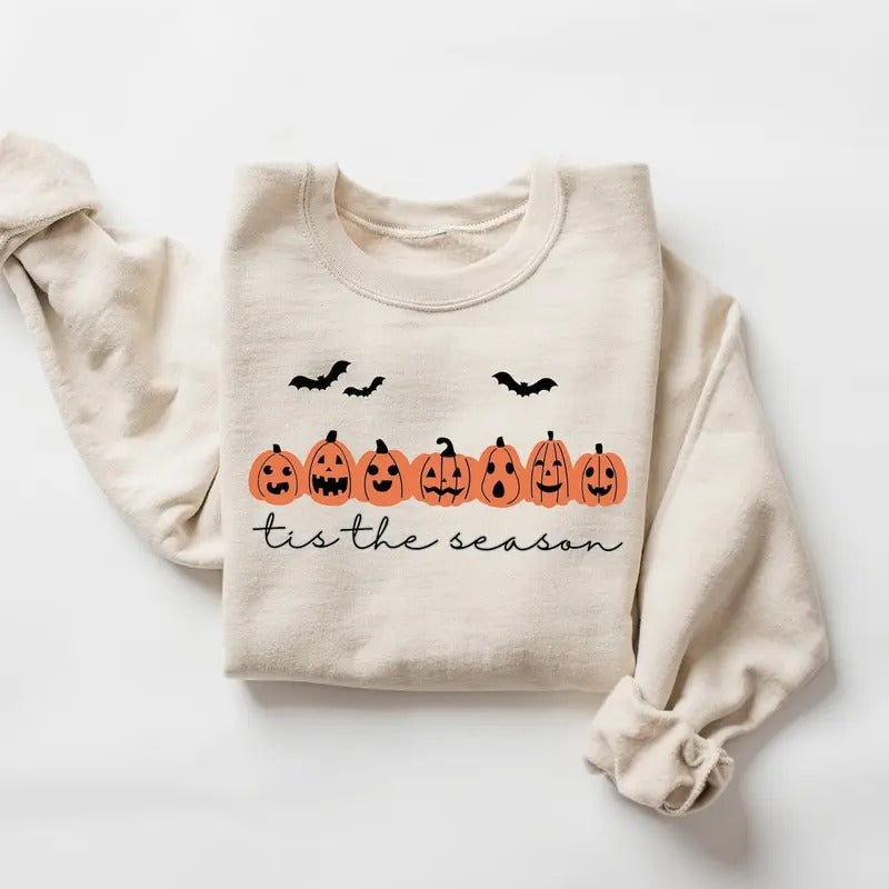 Is Season Halloween Halloween Spooky Season Coffee Shirt Halloween Shirt Halloween T-Shirts, Hoodie, Sweatshirt - T-Shirt, Sweatshirt, Hoodie
