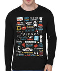 Friends Full Sleeve Black T-Shirts, Hoodie, Sweatshirt - T-Shirt, Sweatshirt, Hoodie