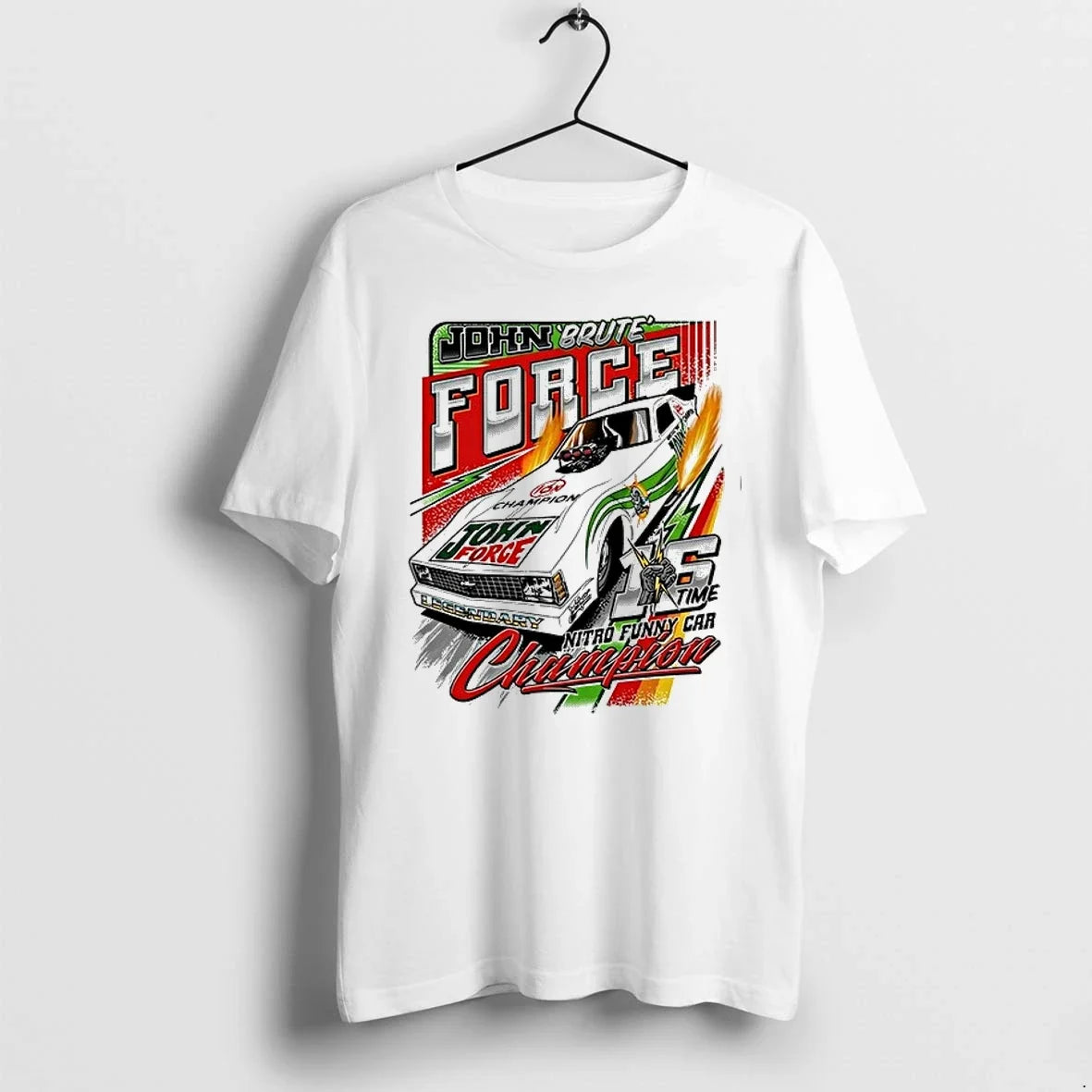 John Force Vintage Throwback 0 Tshirts Sweater Unisex T-shirt, Sweatshirt, Hoodie, Long Sleeve Tee - T-Shirt, Sweatshirt, Hoodie